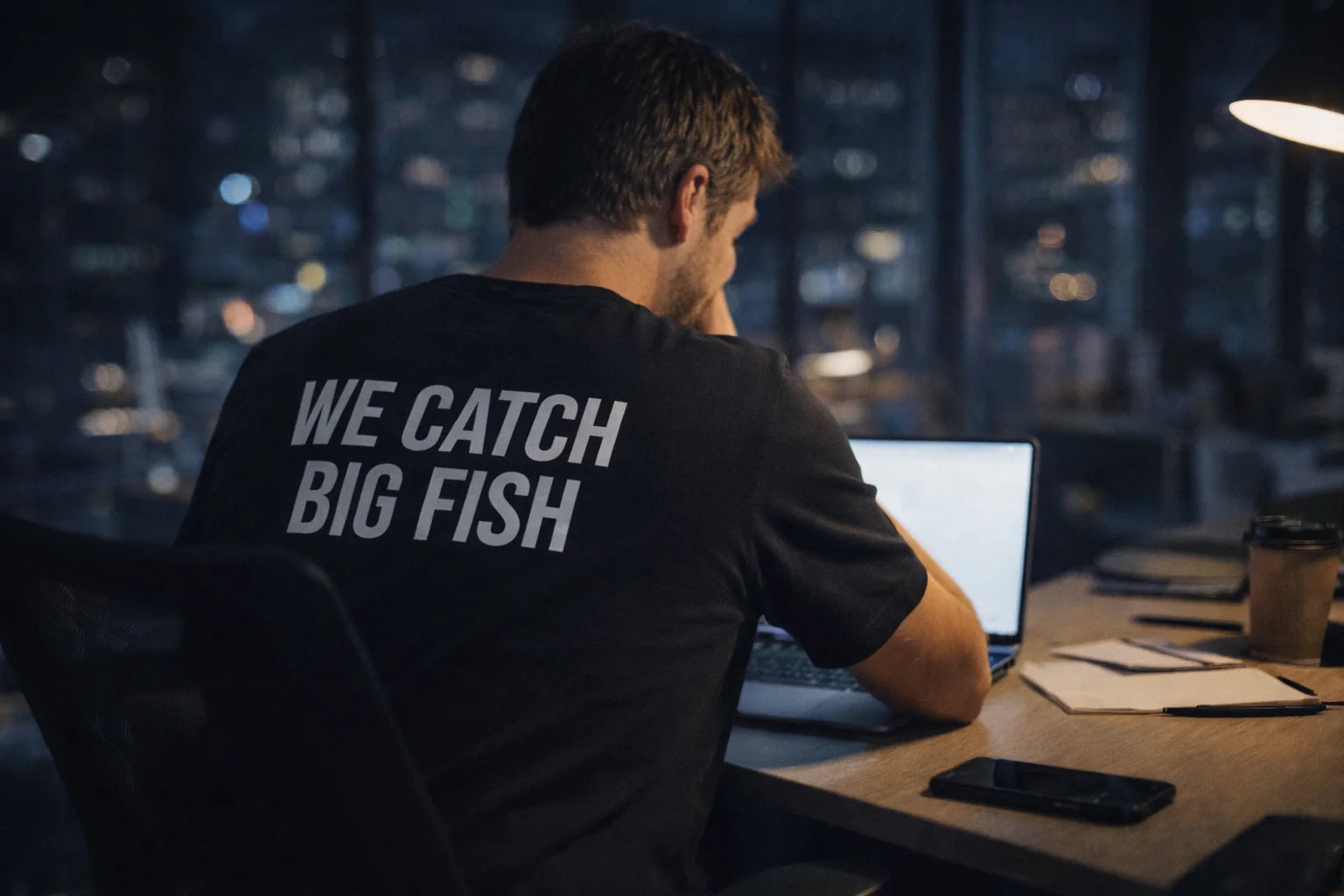 We Catch Big Fish T-shirt